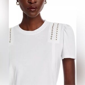 NWT Generation Love Naia Lace Up Top